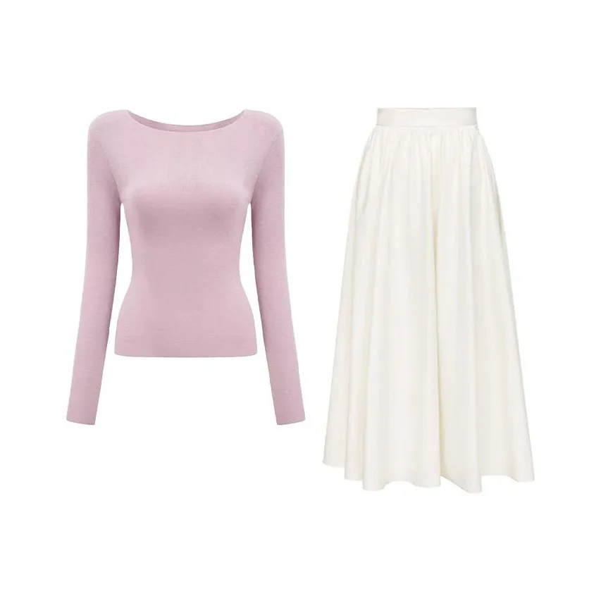 MARIE·COCO Pink Топ+Юбка Женские Комплекты с Юбкой