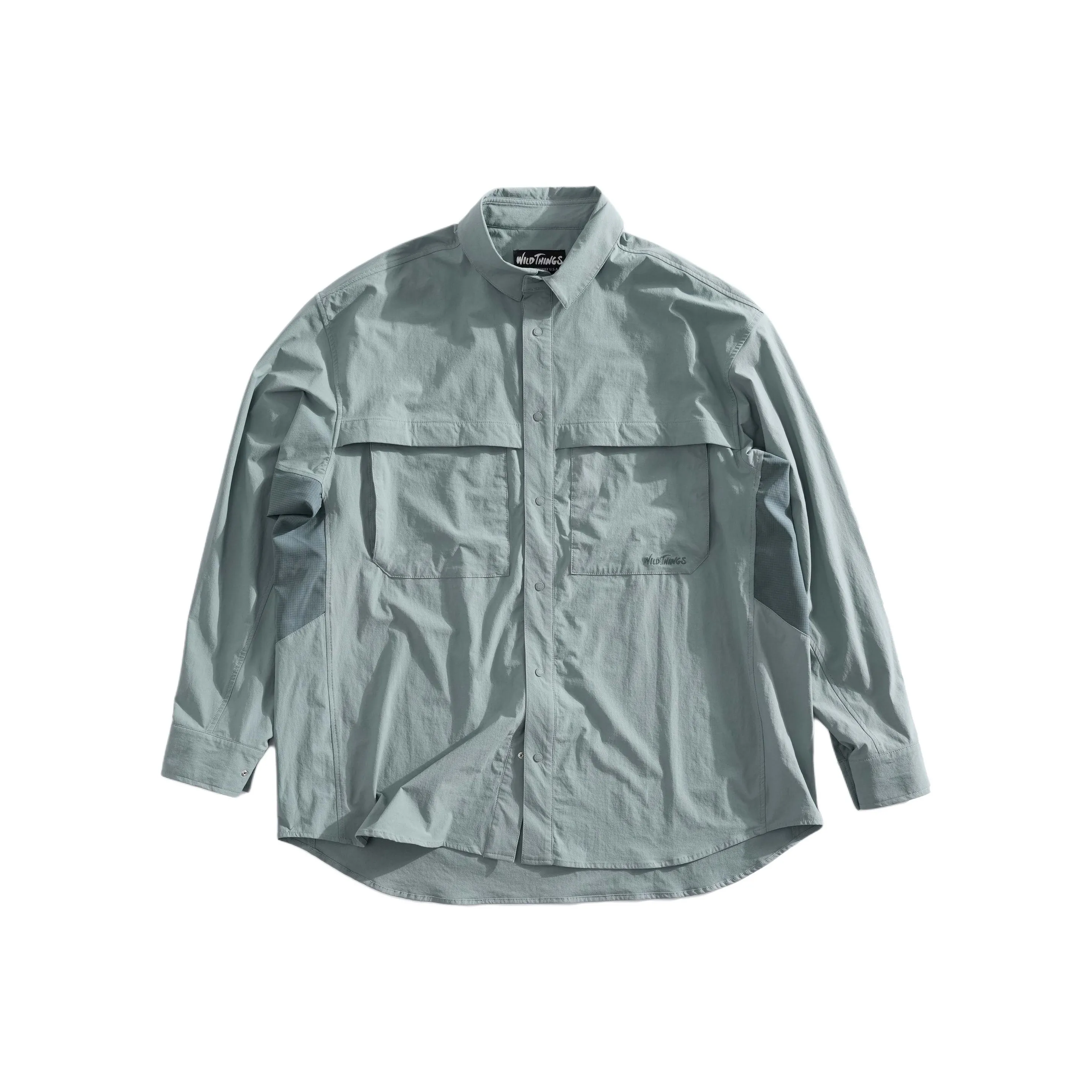 WILD THINGS SS25 WT Moving L S Рубашка Мужская