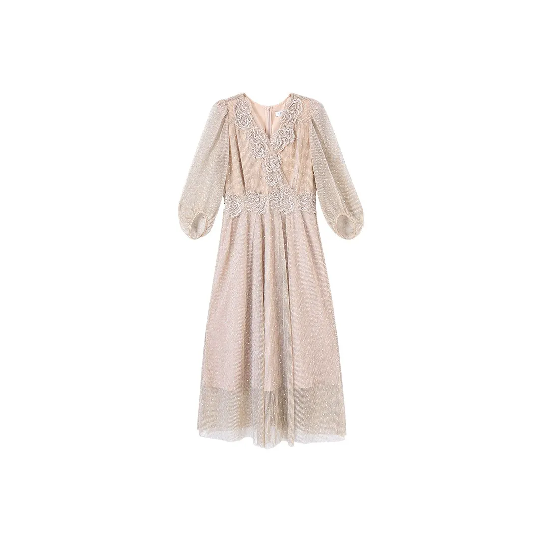 Tang Xi Refined Elegant Длинная Юбка Женская