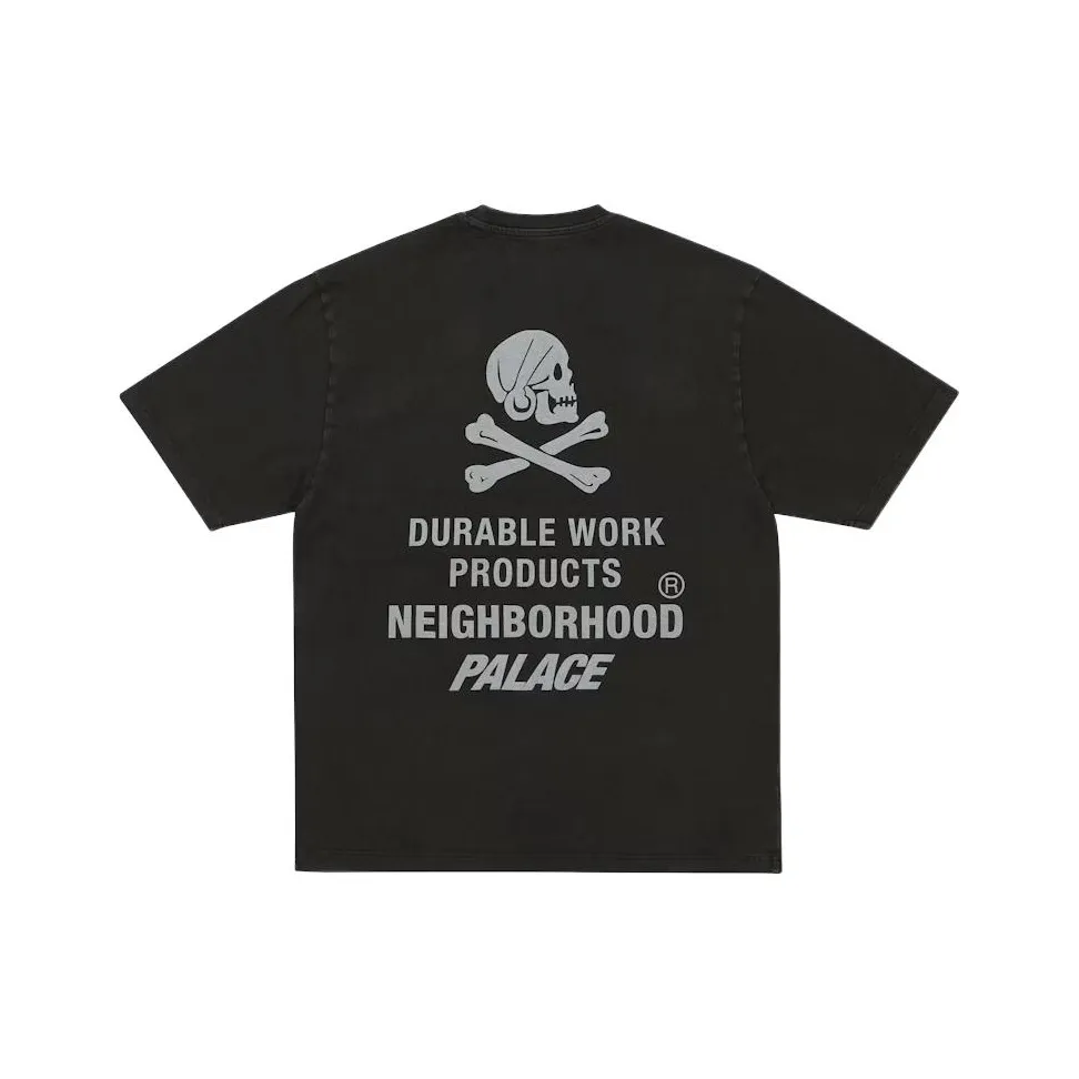 PALACE x NEIGHBORHOOD Co Бренд FW25 T-Shirt Унисекс