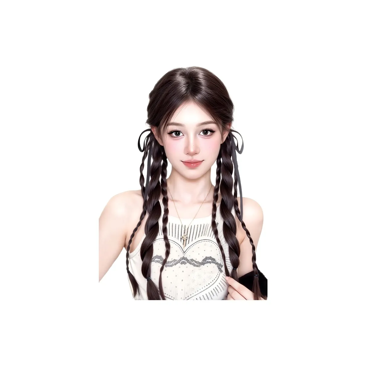 MUYAN TWISTED Косичка Перука Заколка-краб Резинка для волос Белковое Волокно TWISTED Косичка