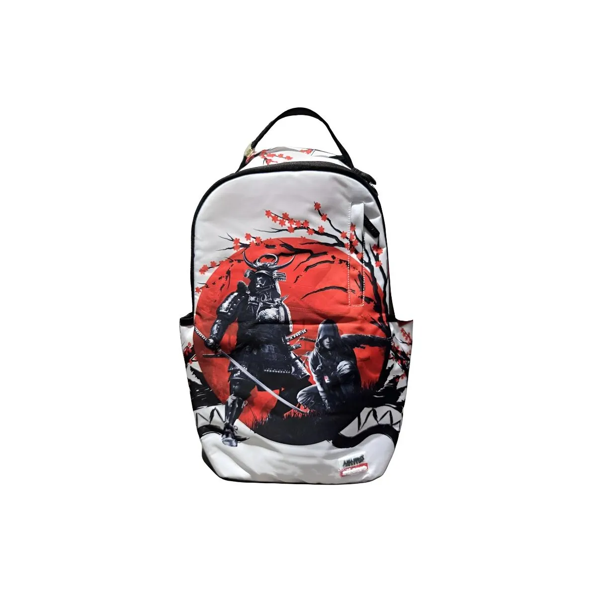 SPRAYGROUND Assassin's Creed Co Branded Paragraph Полиэстер Рюкзак Унисекс Белый Красный