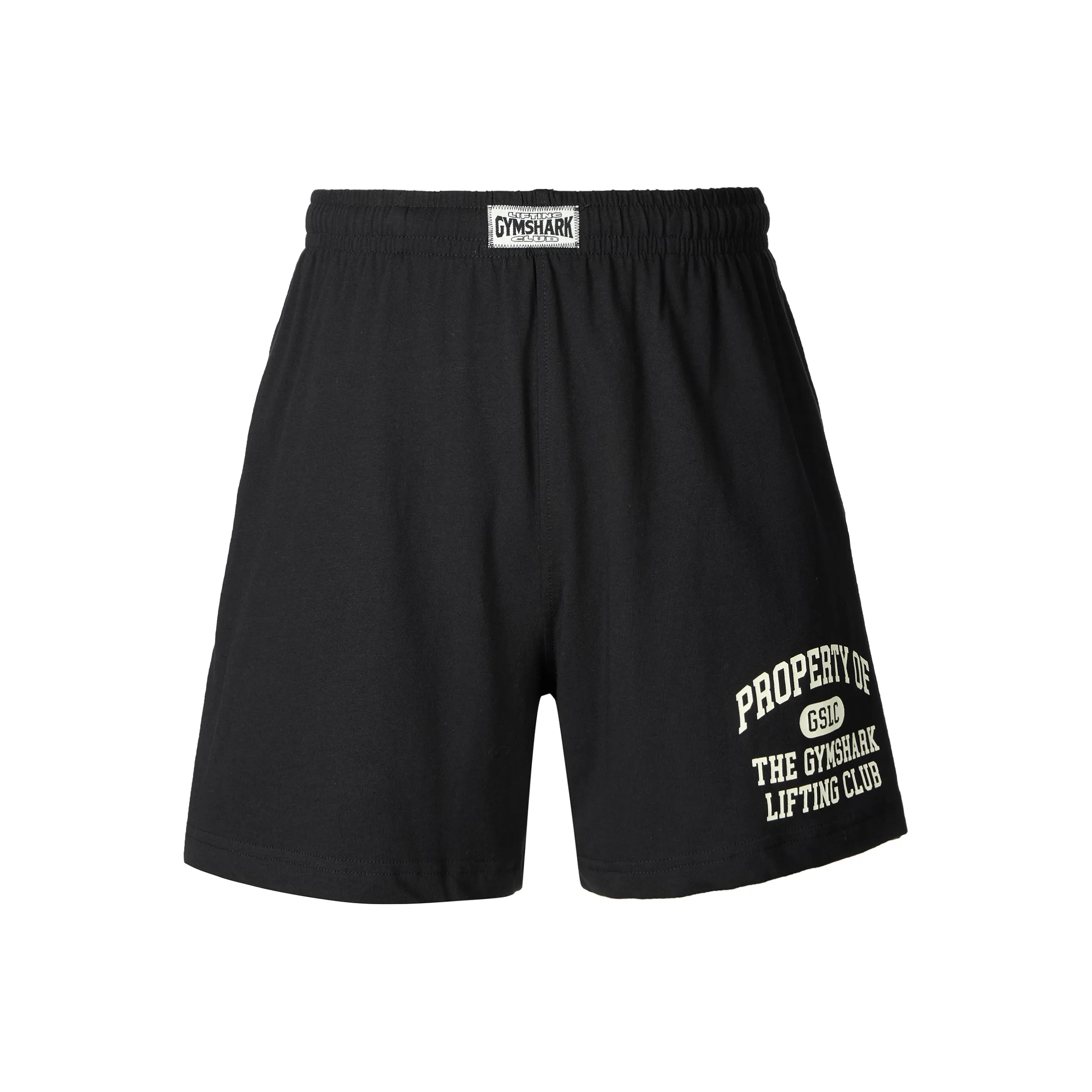 GYMSHARK LIGHTWEIGHT JERSEY SHORTS Casual Shorts Men's Black