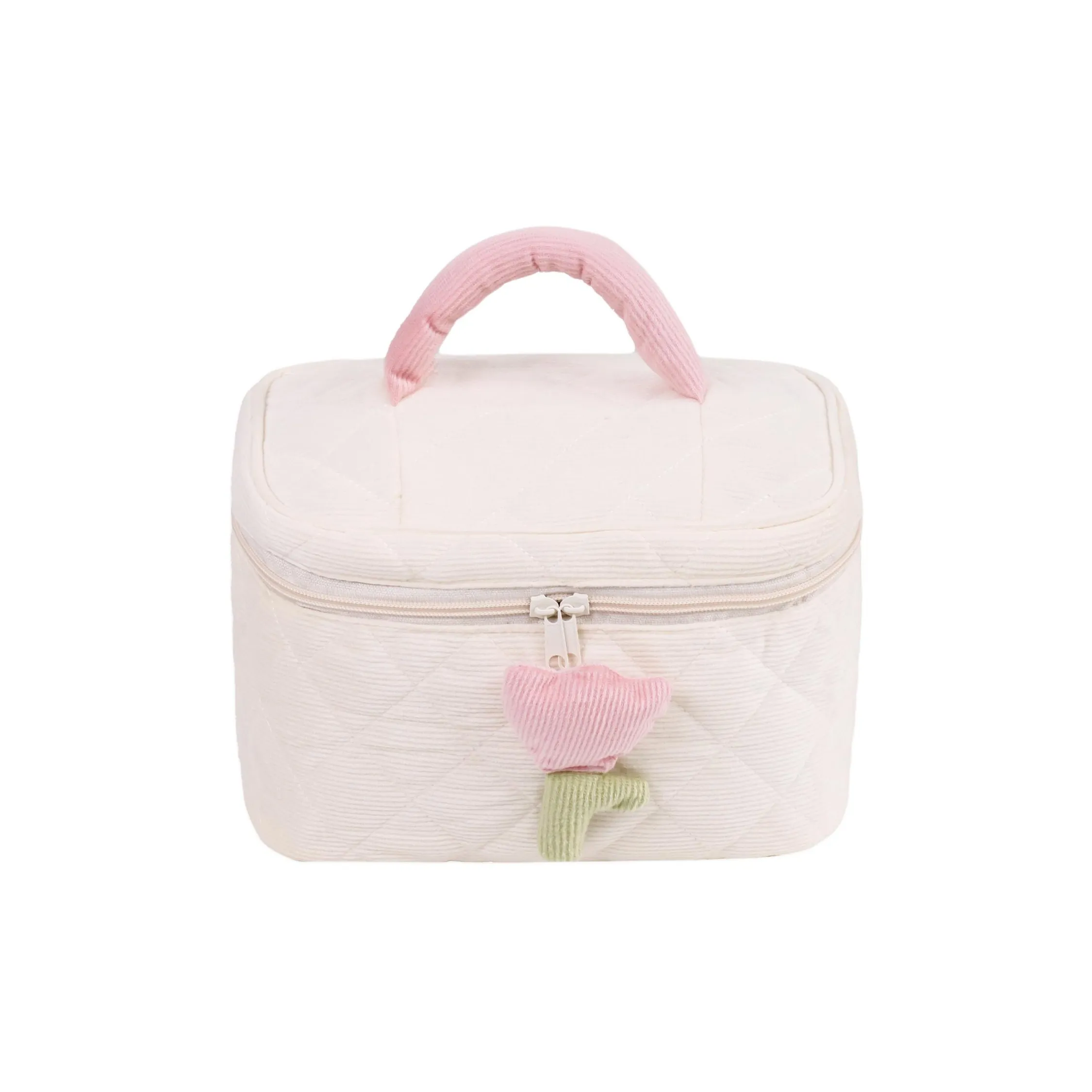 MILO BLISS Вельвет Тюльпан Портативная Сумка-ведро для Косметики Мешок для Хранения