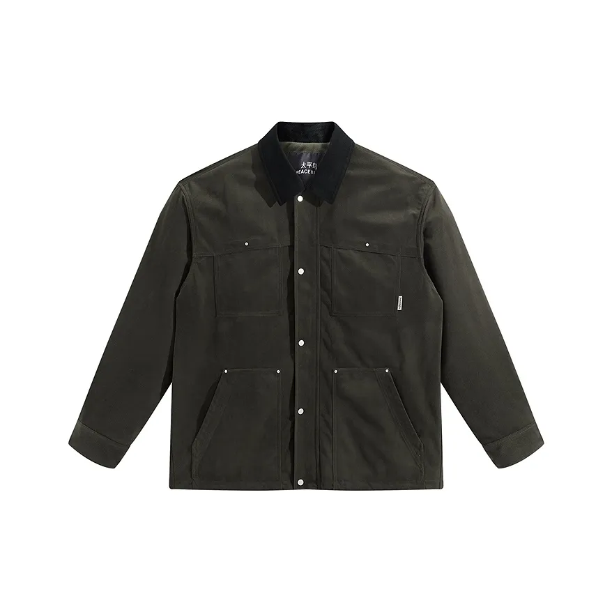 PEACEBIRD MEN Вельветовая куртка мужская