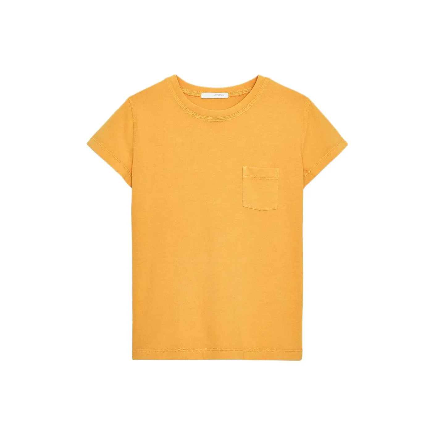 ZARA Апельсин Женские T-рубашки