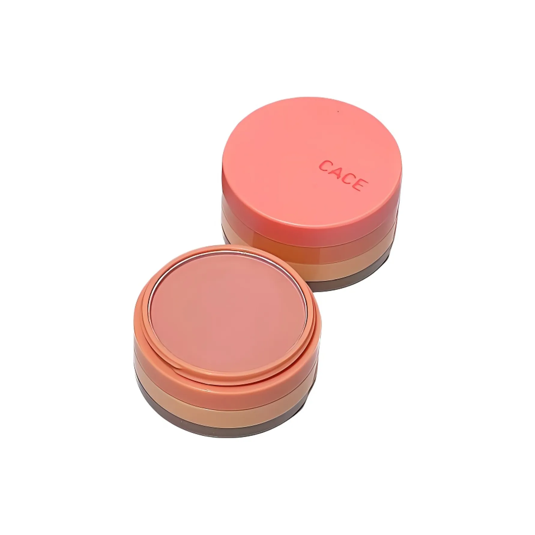 CACE Румяна Хайлайтер Контуринг Палетка для Макияжа Контуринг Хайлайтер Румяна Многофункциональный Вечерний Тон Кожи