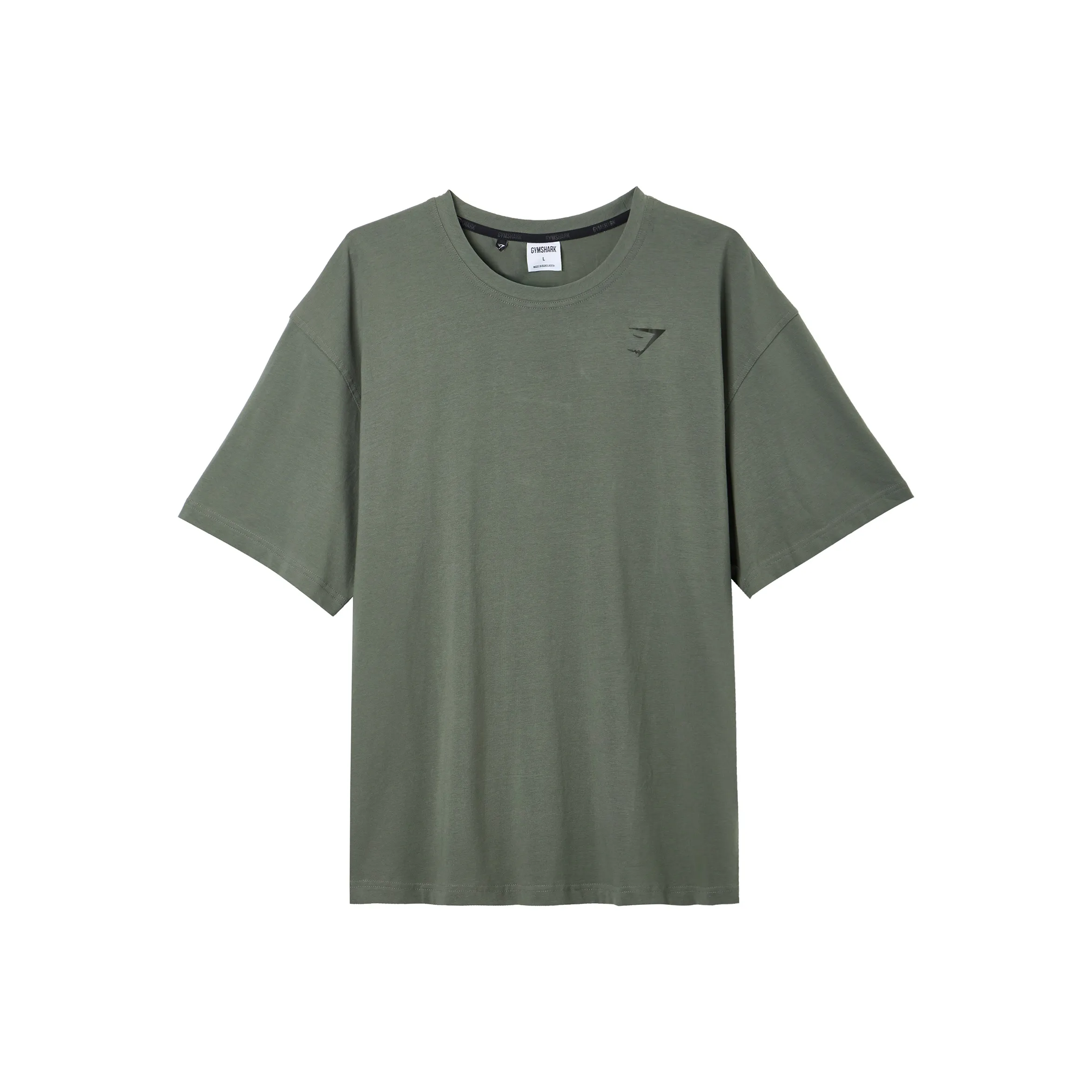 GYMSHARK Пава T Рубашка T Рубашка Мужская Зеленая