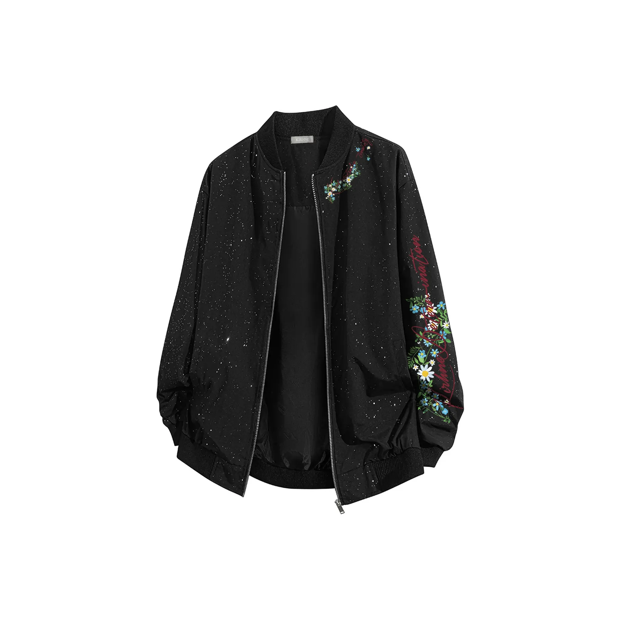 KIRHNE Black Baby'S Breath Унисекс Куртки