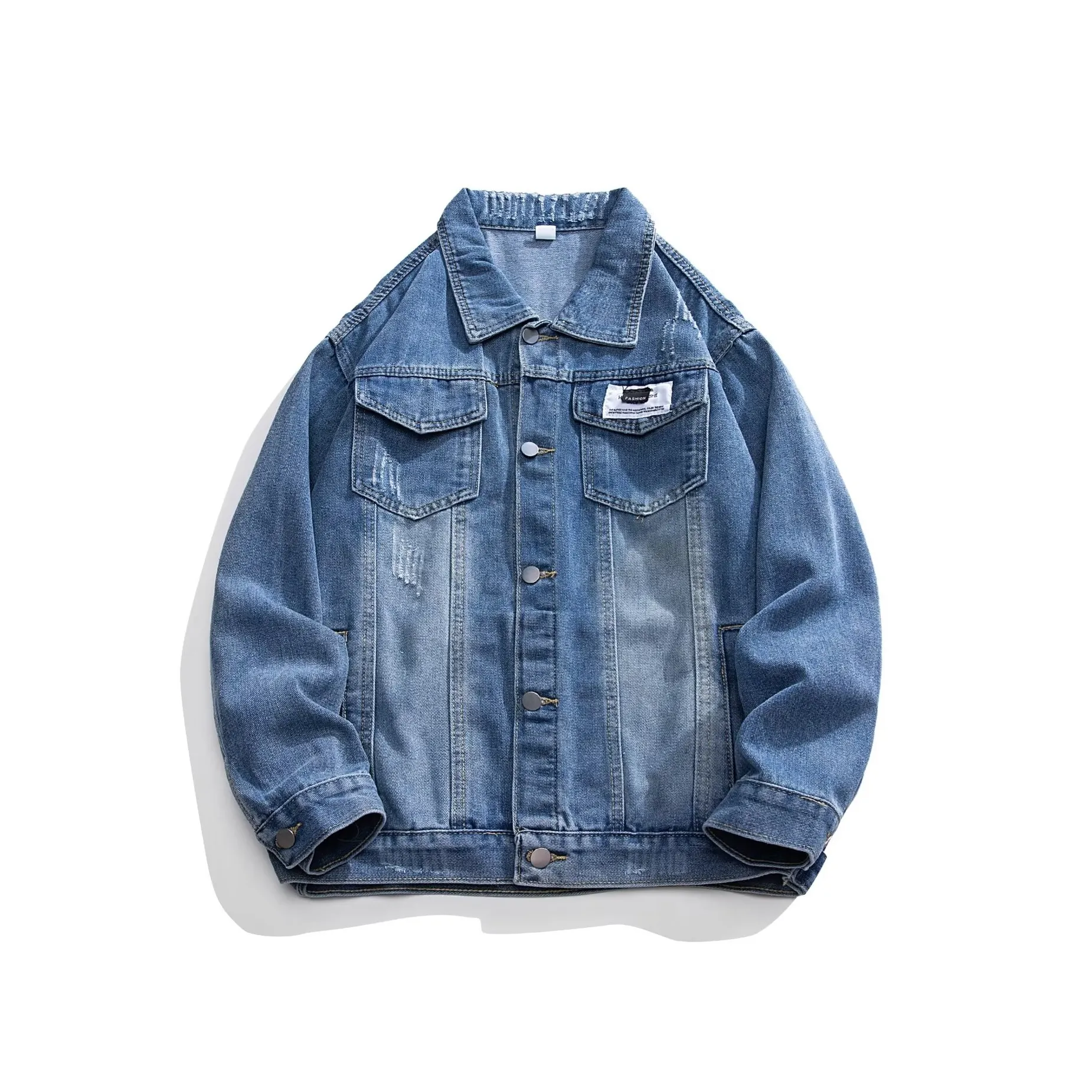 GEOGRE ALEX Синий Мужская Джинсовая Куртка