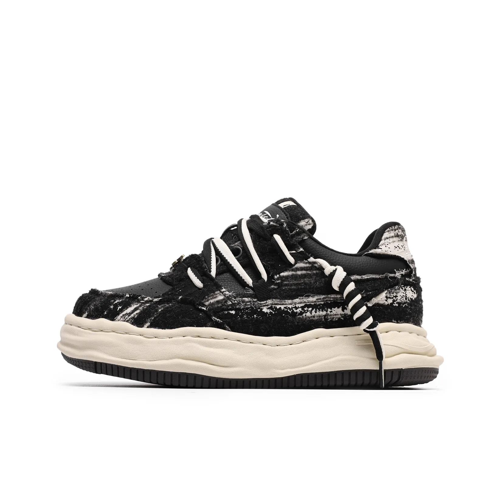 JIPOSEN Аbrasion Resistant визуально увеличивает рост Низкие Кроссовки для скейтбординга Унисекс