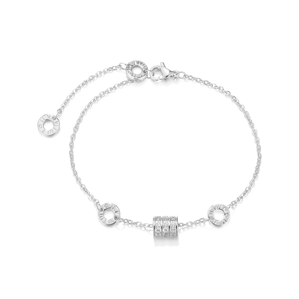 Clect Браслеты с синтетическим кубическим цирконием Женские