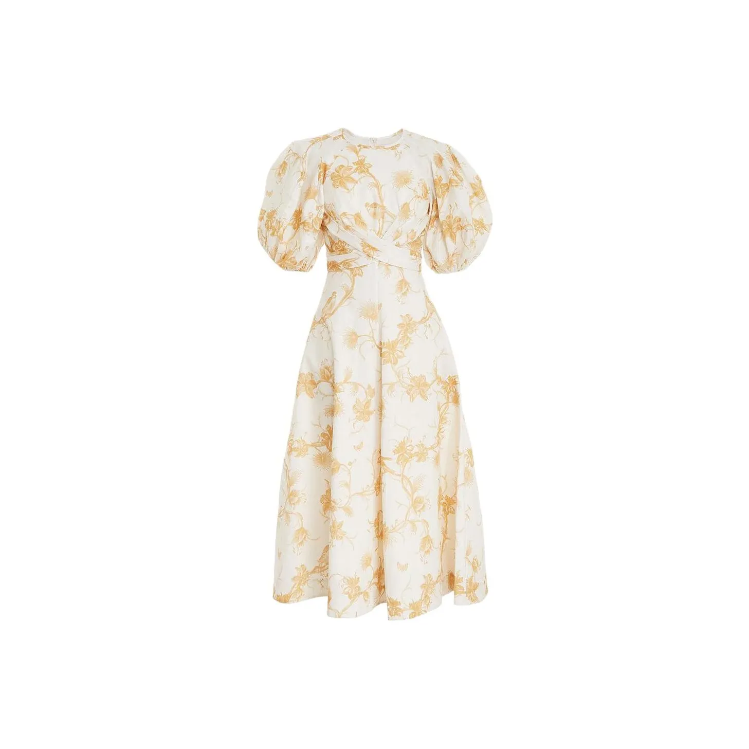 Zimmermann Short Sleeved Dress Women's Tan