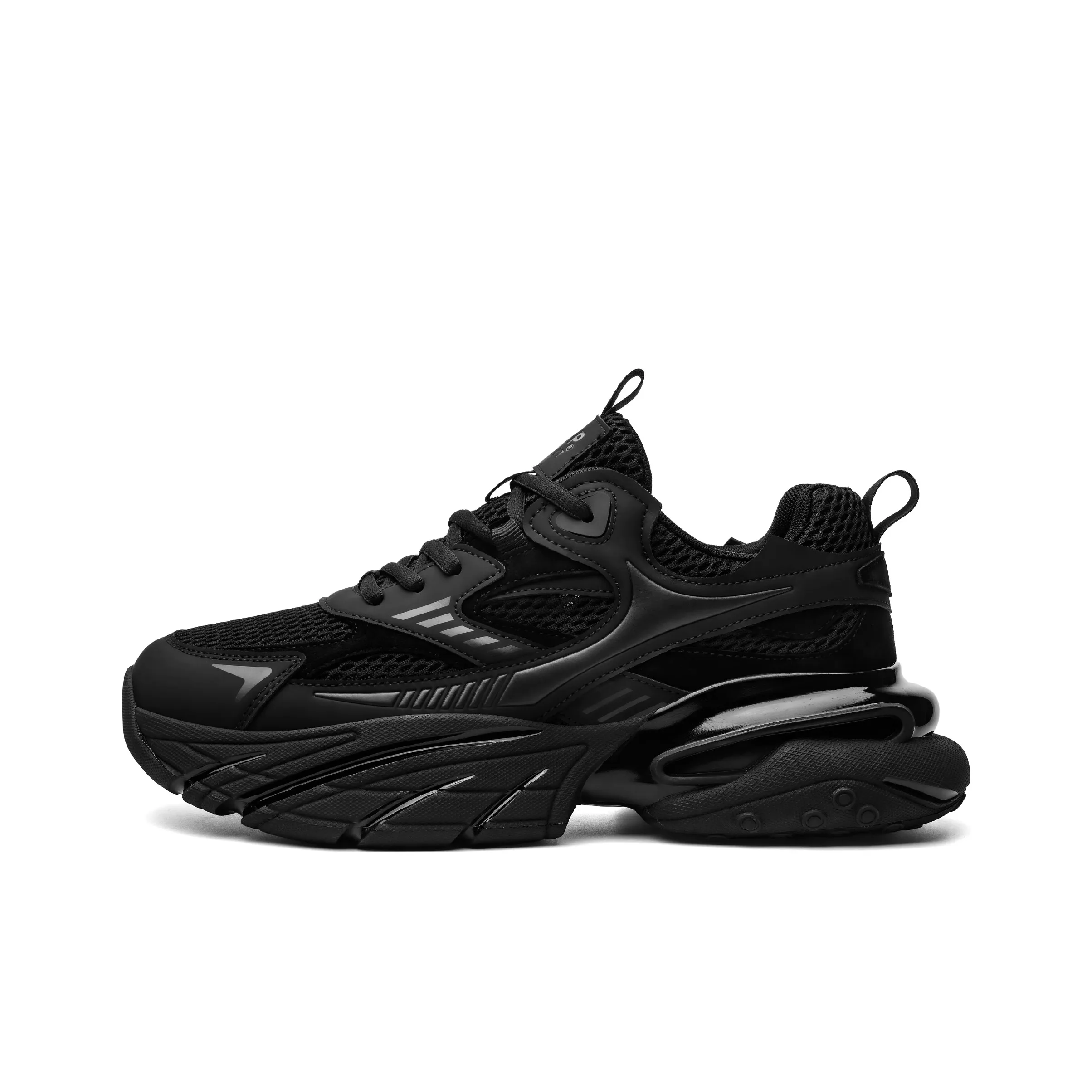 JEEP SPIRIT Black Myth Low Top Chunky Sneakers Men's