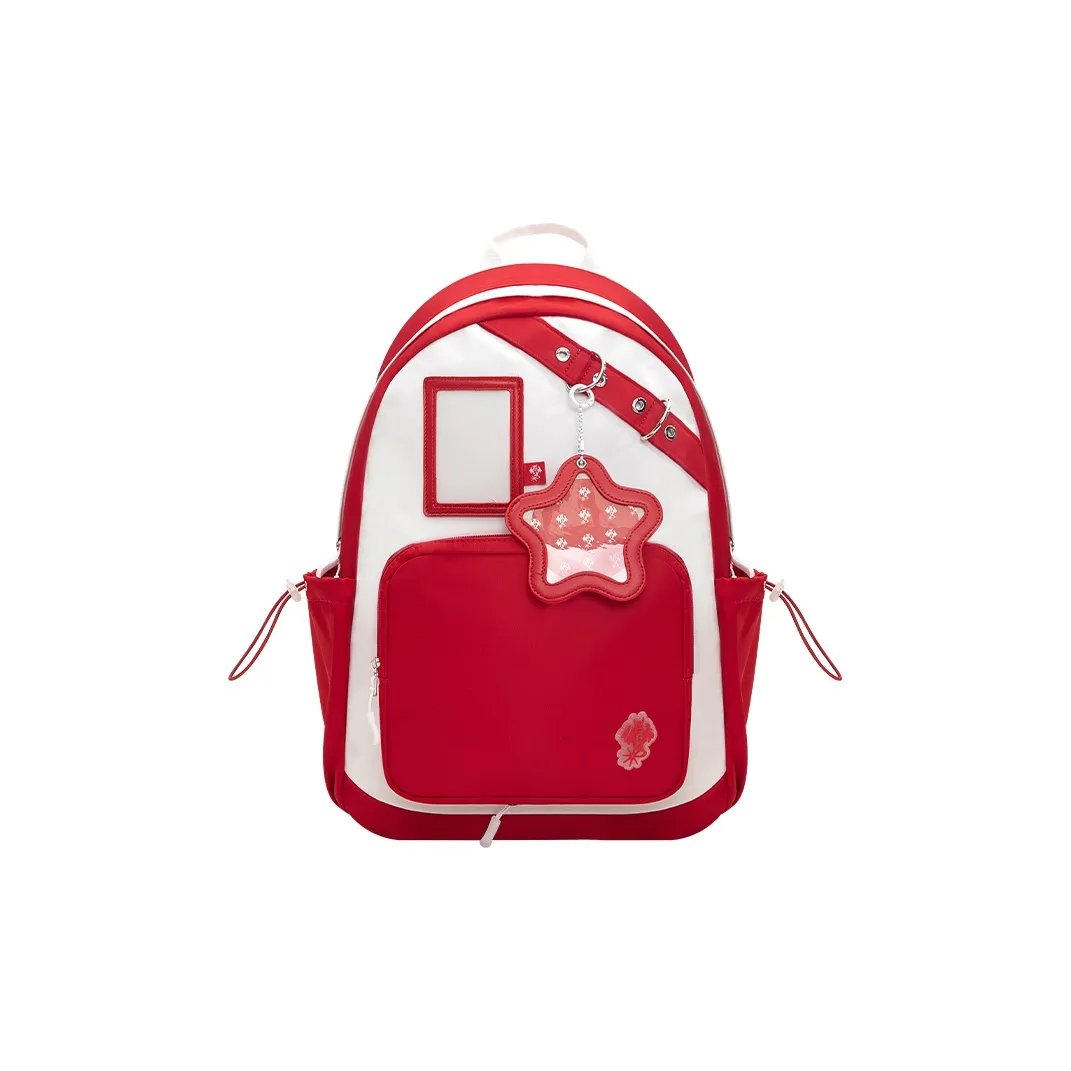 LBPC Нейлон Ит-Сумка Стандартная Женская Красная