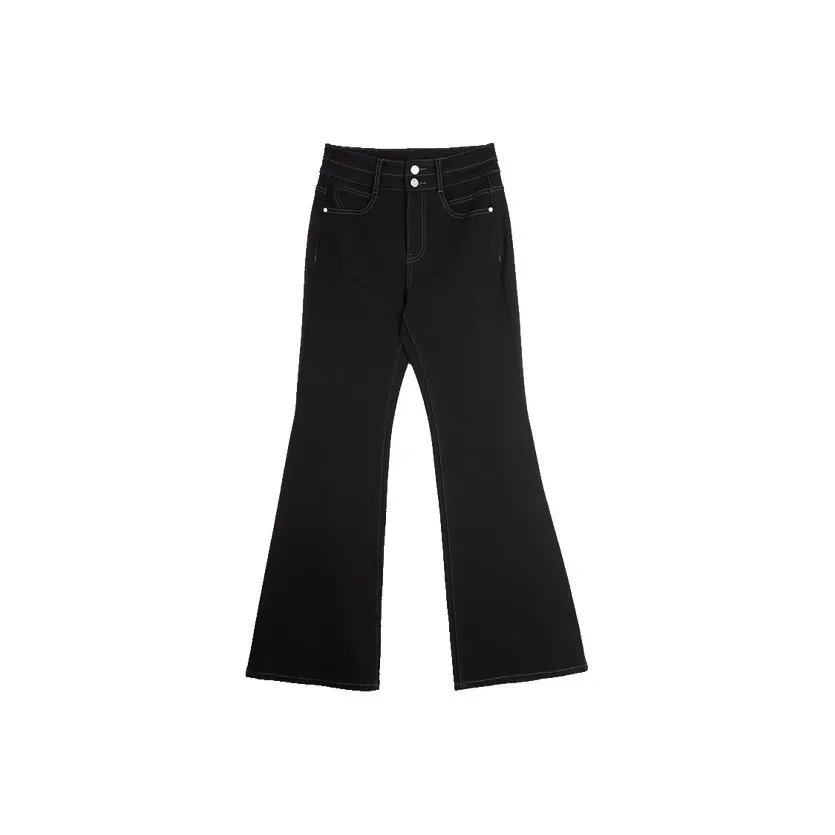 ELLE Черные Женские Джинсы