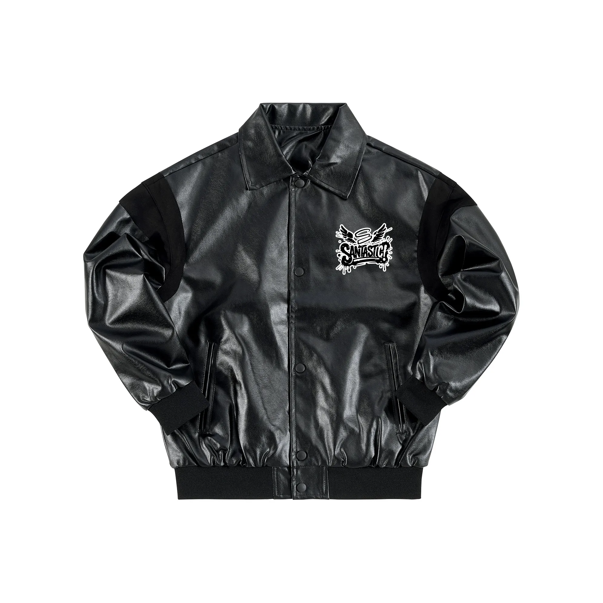 SANTASTIC Кожа Куртка Унисекс