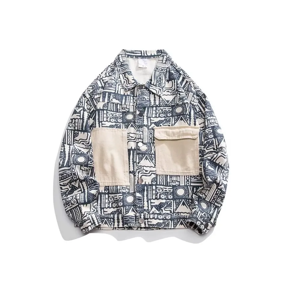 GEOGRE ALEX Мужская Джинсовая Куртка