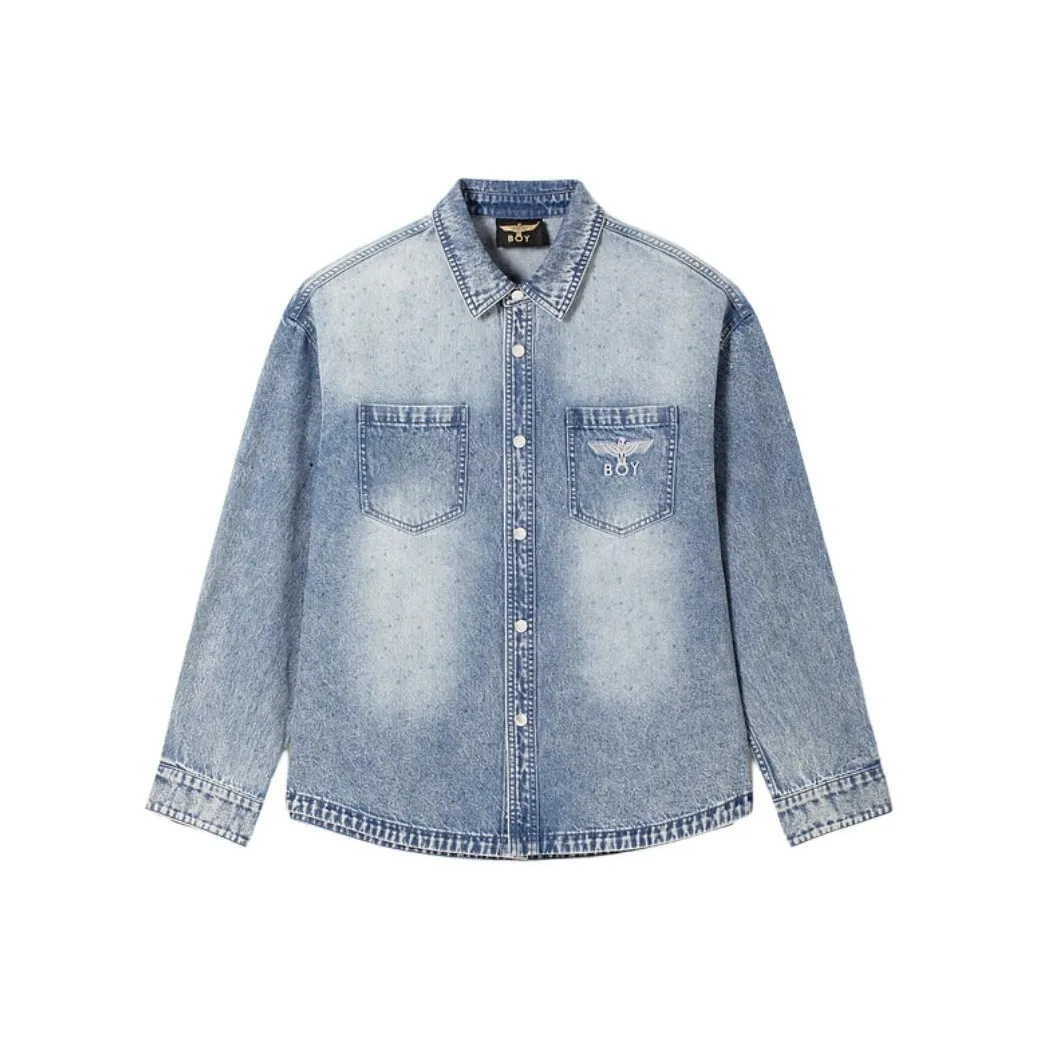 Boy London Синий Унисекс Рубашки