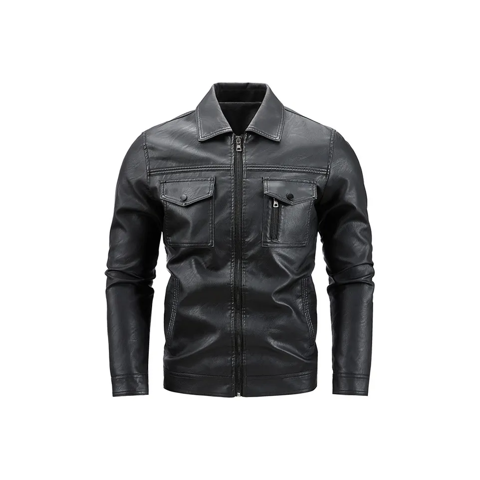 Vintage Cars Кожаная куртка Мужская