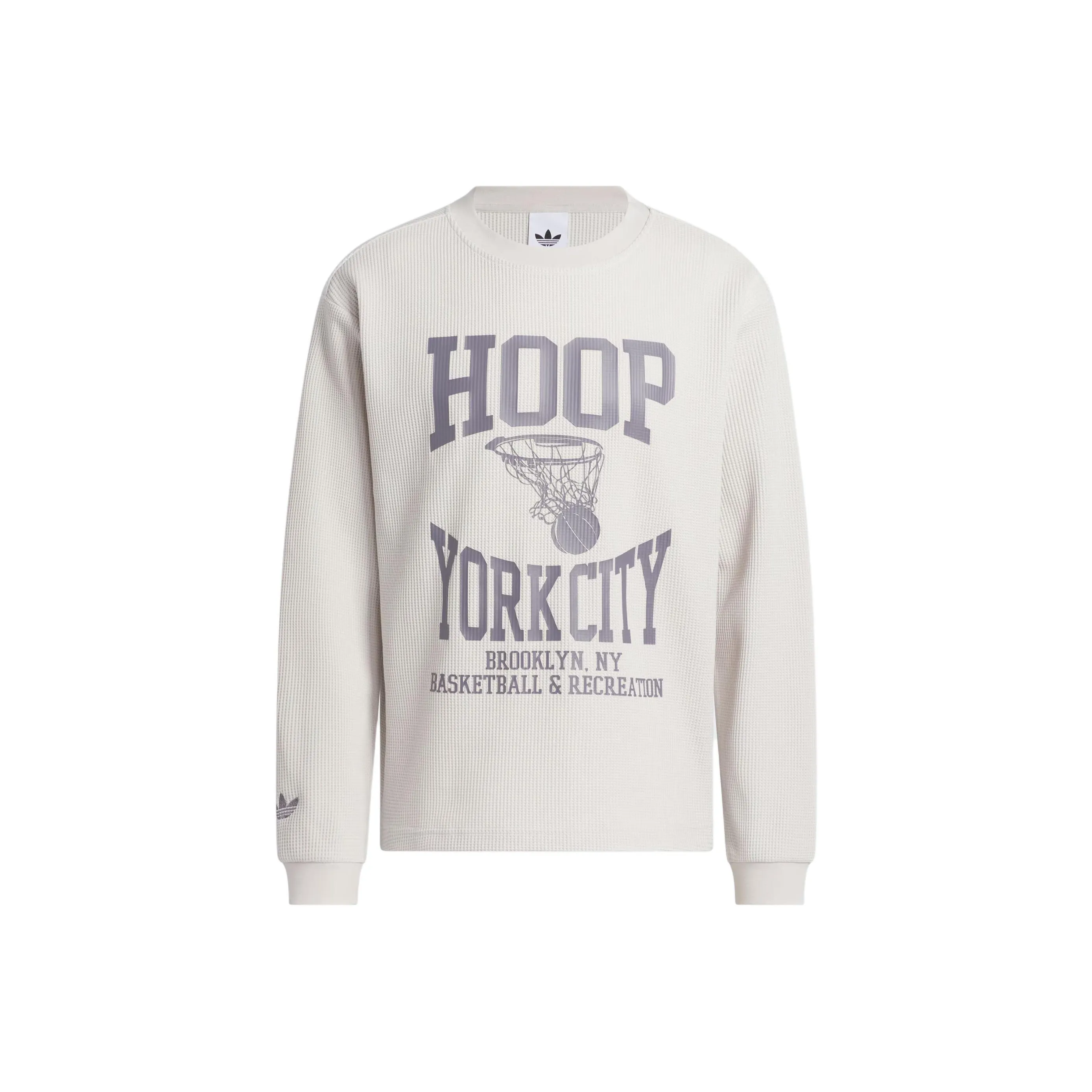 Adidas Originals HOOP YORK CITY Waffle Топ T Рубашка Унисекс
