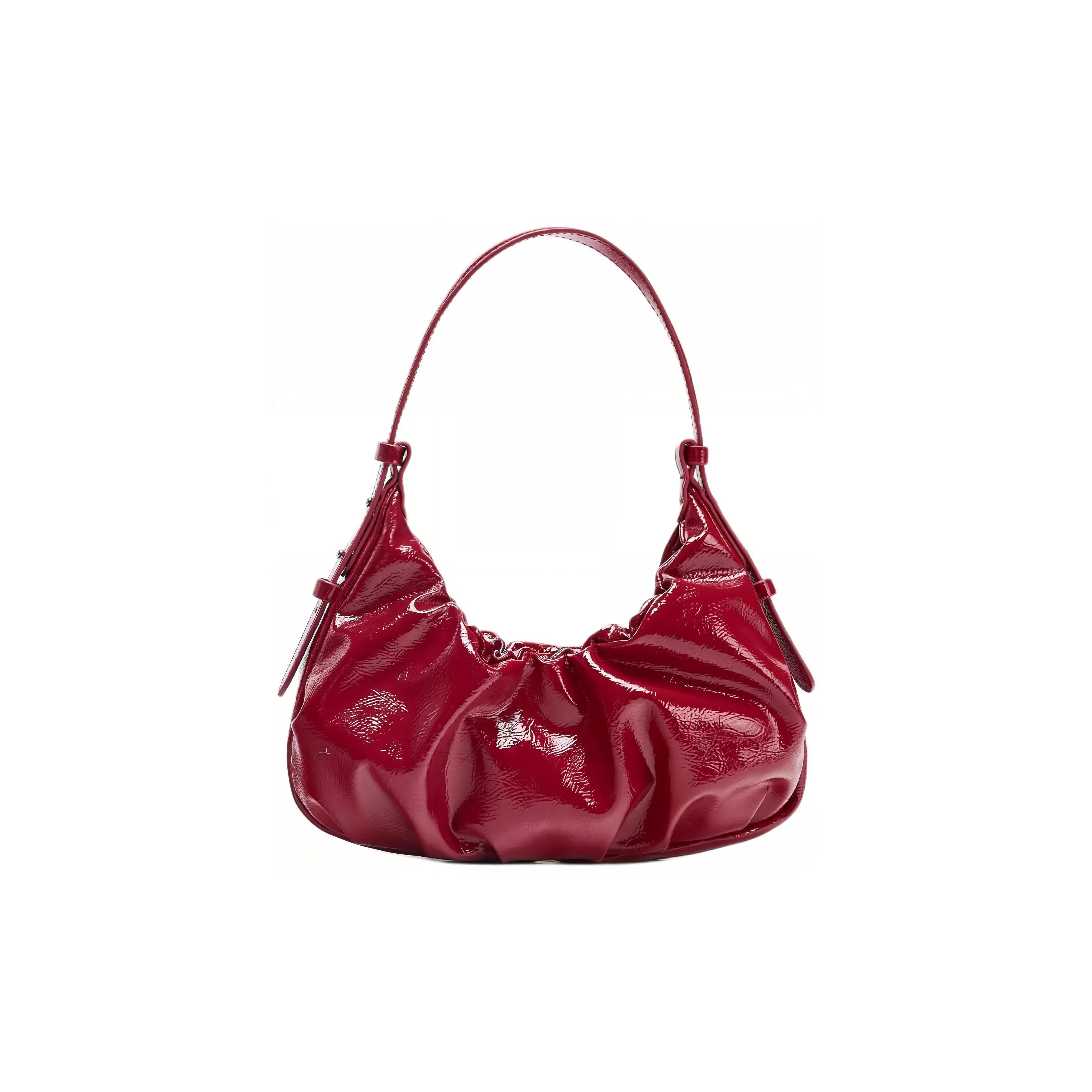 ZARA ПУ (полиуретан) Сумка через плечо Женская Красная