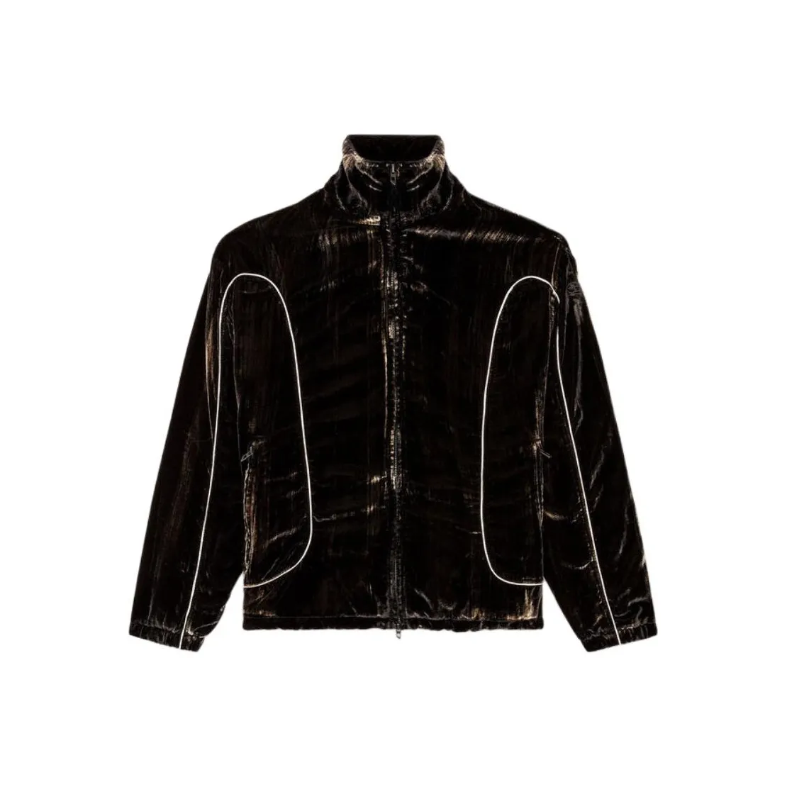 DIESEL Мужские черные куртки