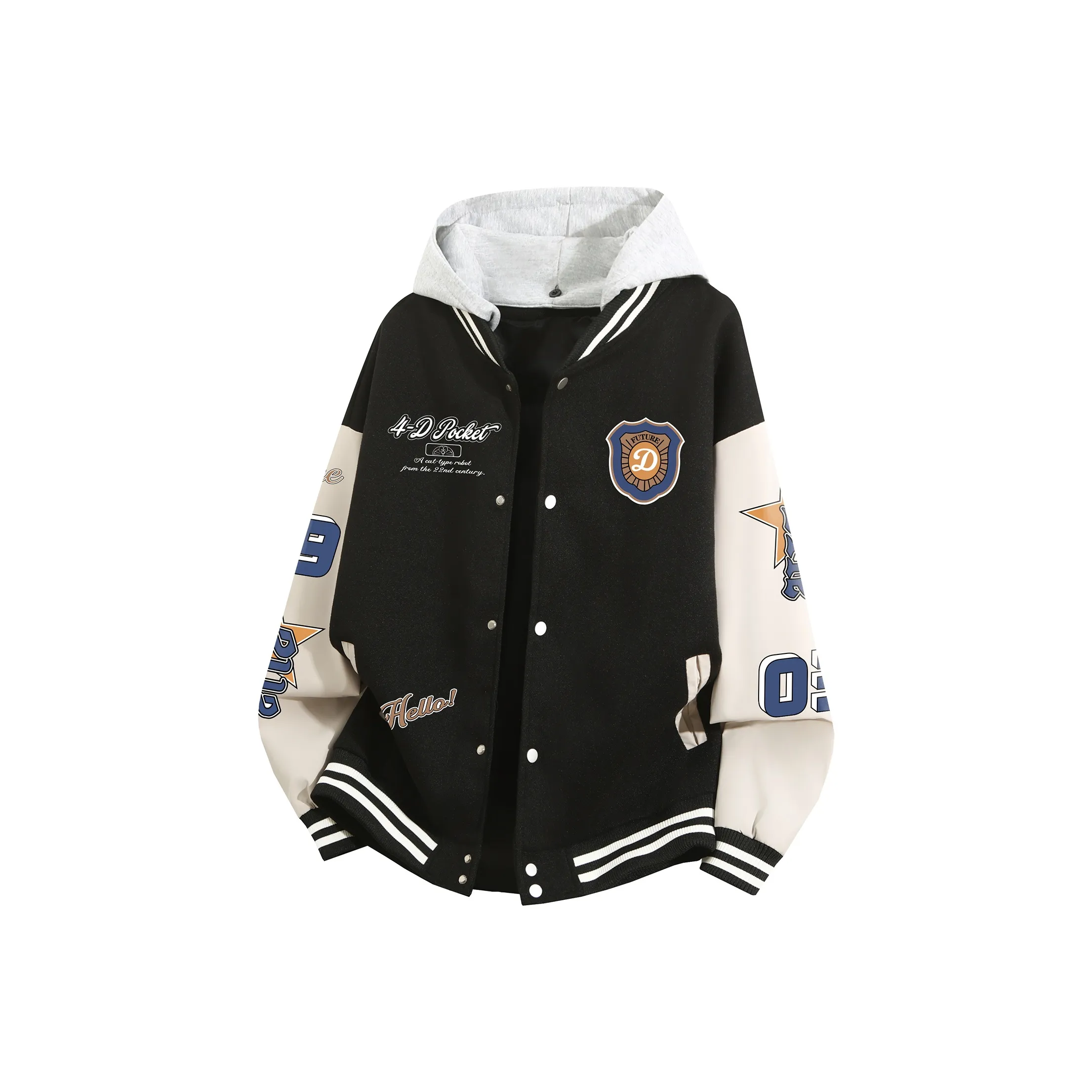 DoraemonA Бейсбольная куртка Куртка Унисекс