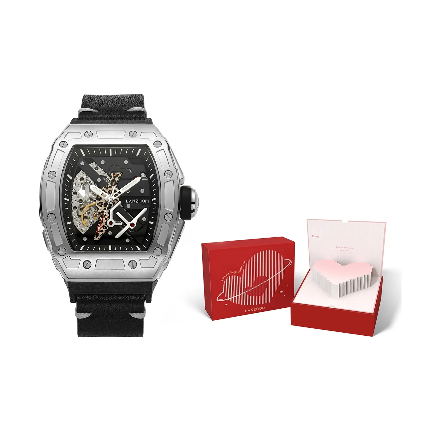 LANZOOM Men's Watch