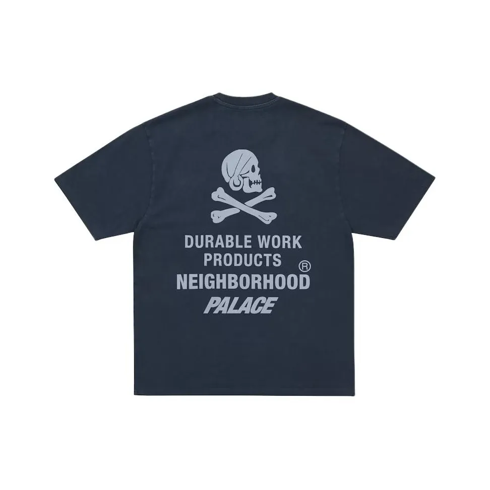 PALACE x NEIGHBORHOOD Co Бренд FW25 T-Shirt Унисекс