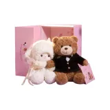 웨딩 드레스 램+수트 곰돌이 (카피바라 선물 포장) TGPZH89072
