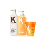 수분 공급 및 광채 컨디셔너 500ml + 샤워 젤 500ml + 헤어 마스크 250g