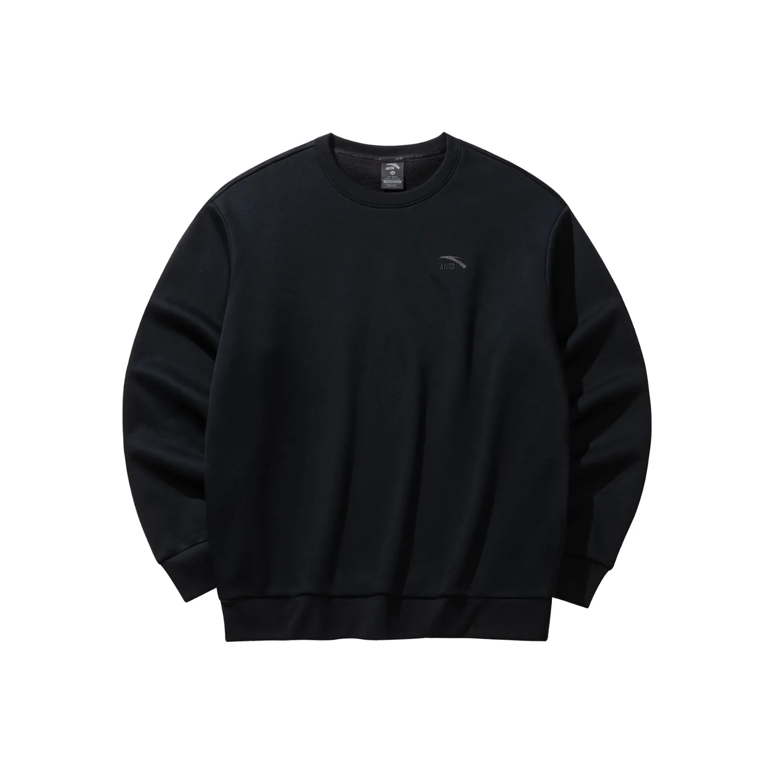 ANTA Свитшот Мужской Основной Черный