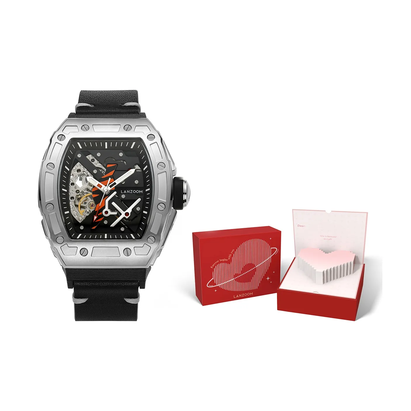 LANZOOM Men's Watch