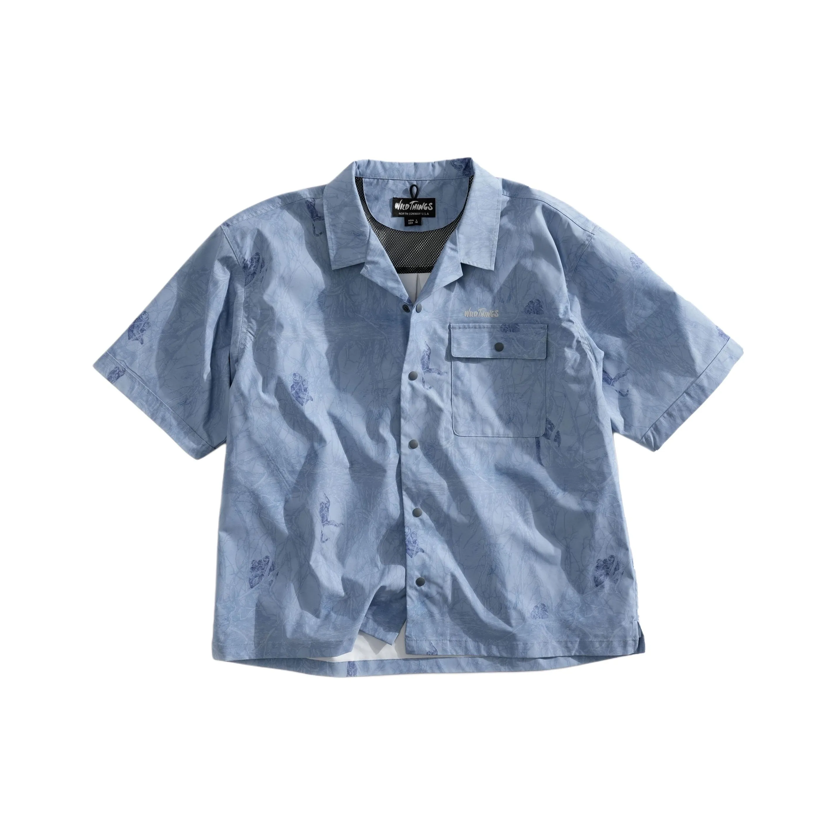 WILD THINGS SS25 Карман с клапаном S S Рубашка Мужская