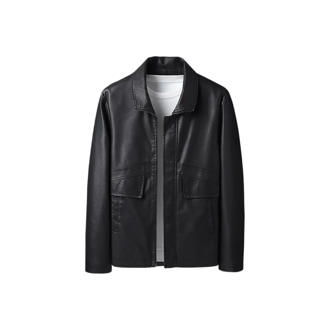 Vintage Cars Кожаная куртка Мужская