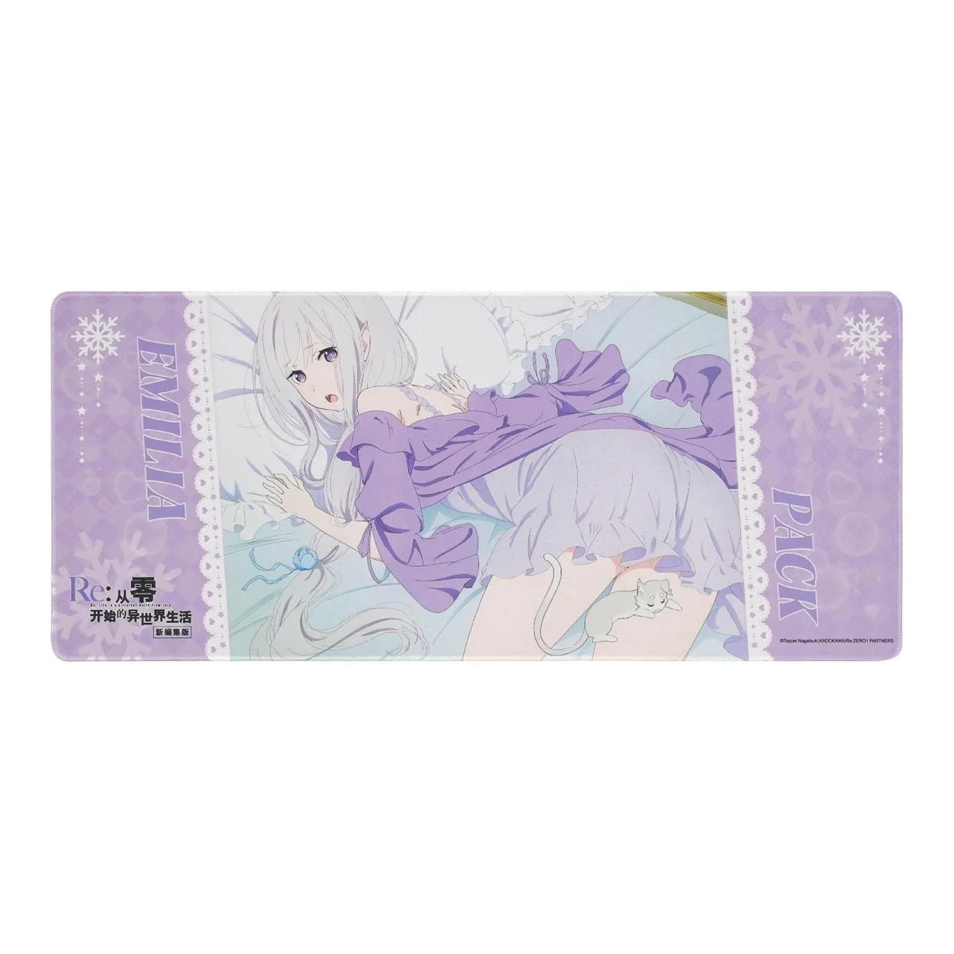 BOOM COMIC RE ZERO Starting Жизнь В Другом Мире Рем Рам Эмилия Паркер Новый Компиляция Выпуск Мышка Pad Мерч по IP