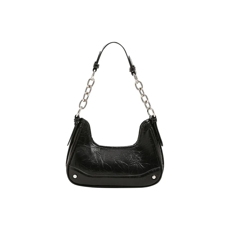 JANE KLAIN Сумка через плечо из синтетической кожи Женская Ночной черный Металлический серебристый