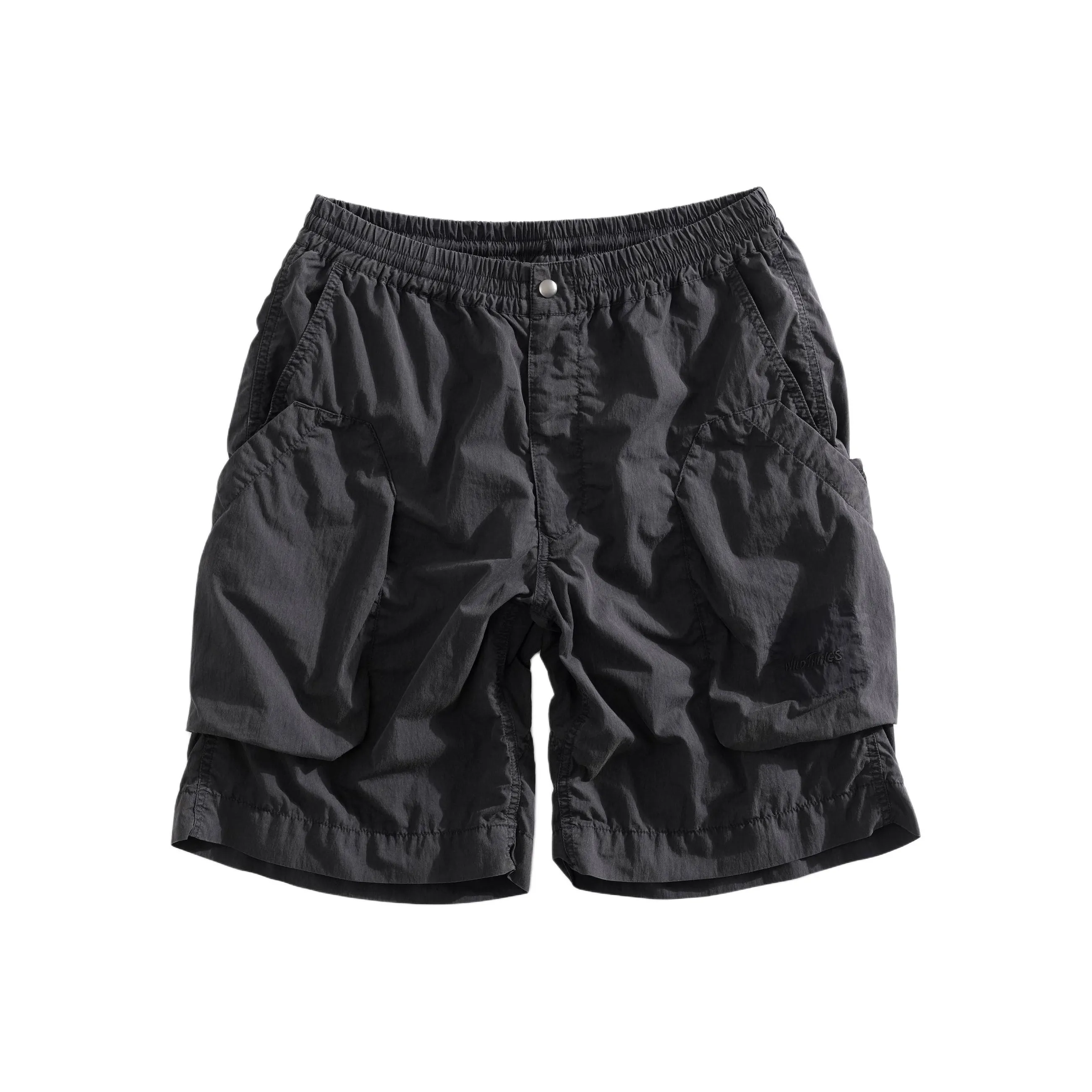 WILD THINGS SS25 CAMP Tool Карго Шорты X Квадрат Fade Effect Логотип Повседневные Шорты Мужские