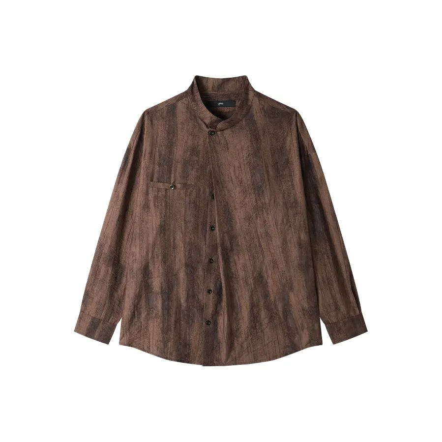 HERBEL Длинный рукав мужская рубашка