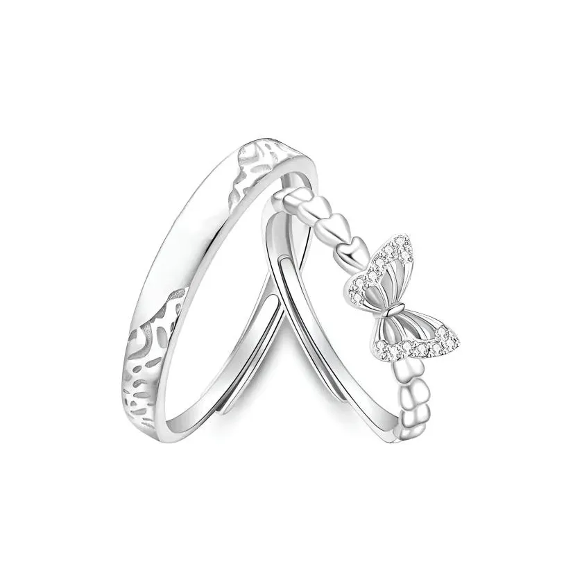 GUDUD S999 Fine Серебряные Кольца Унисекс