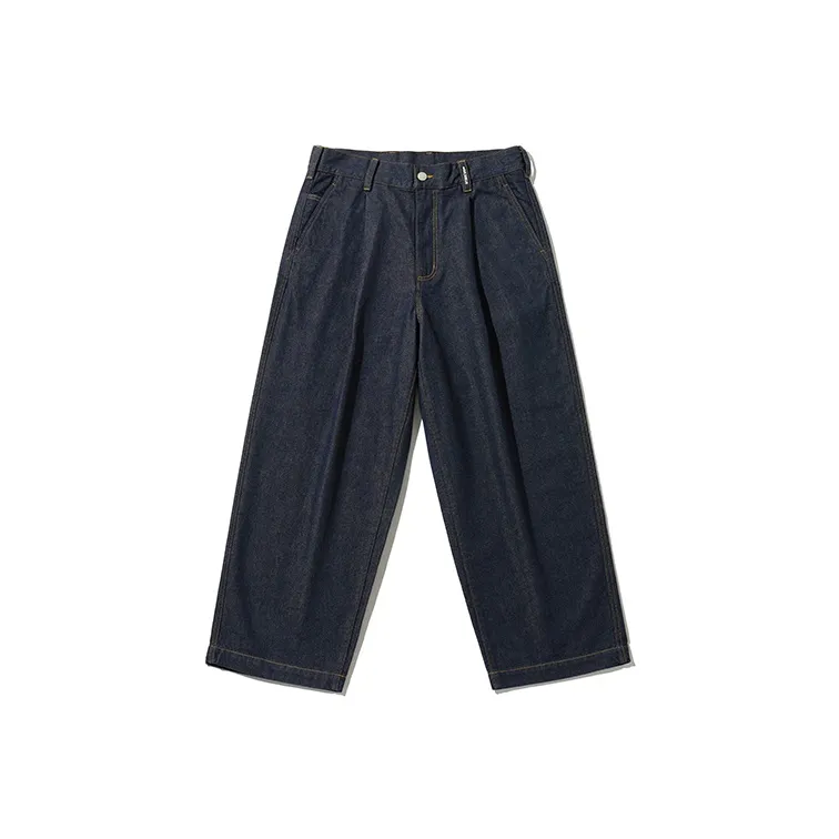 ODDCIRKUS Оригинальные джинсы из денима синие унисекс