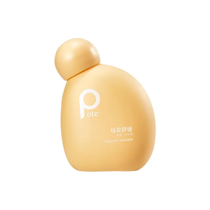 POTE Османтус Успокаивающий Гели для душа Отшелушивающее очищение 99 мл