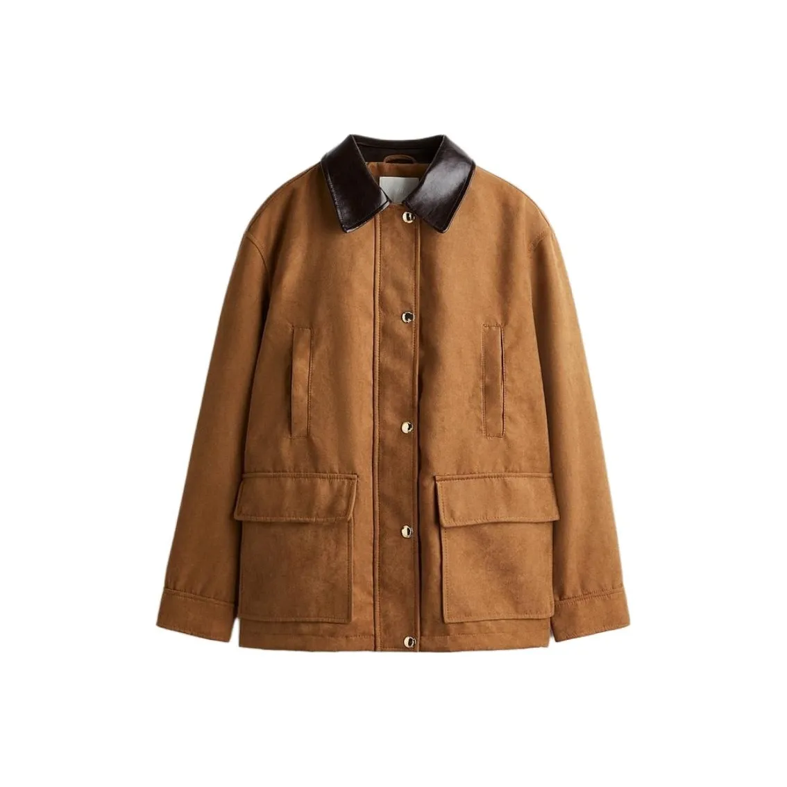 H M Темный Бежевый Женский Куртки