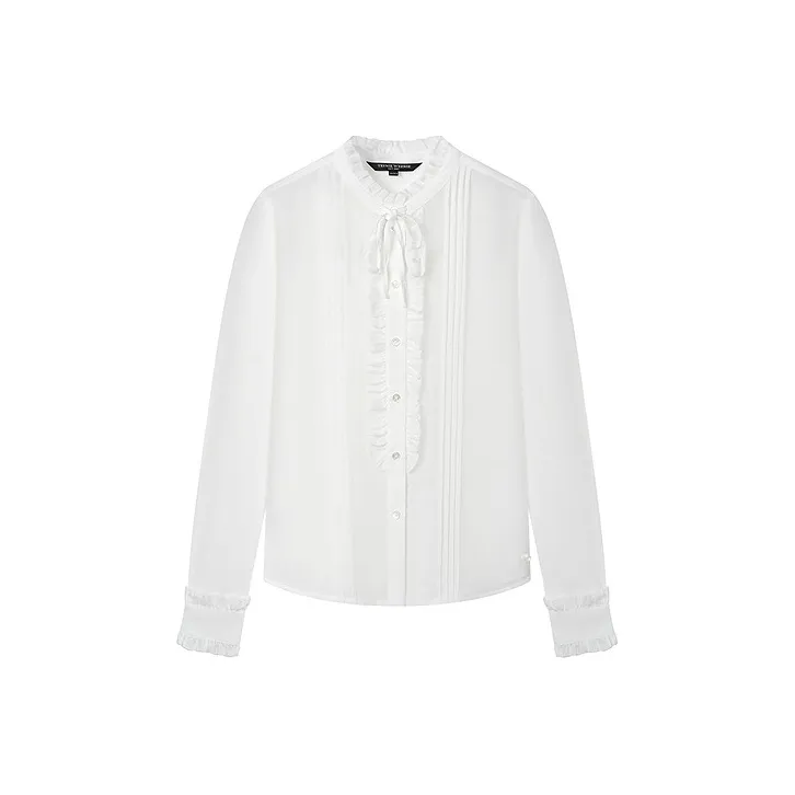 Teenie Weenie Айвори Белые Женские Рубашки