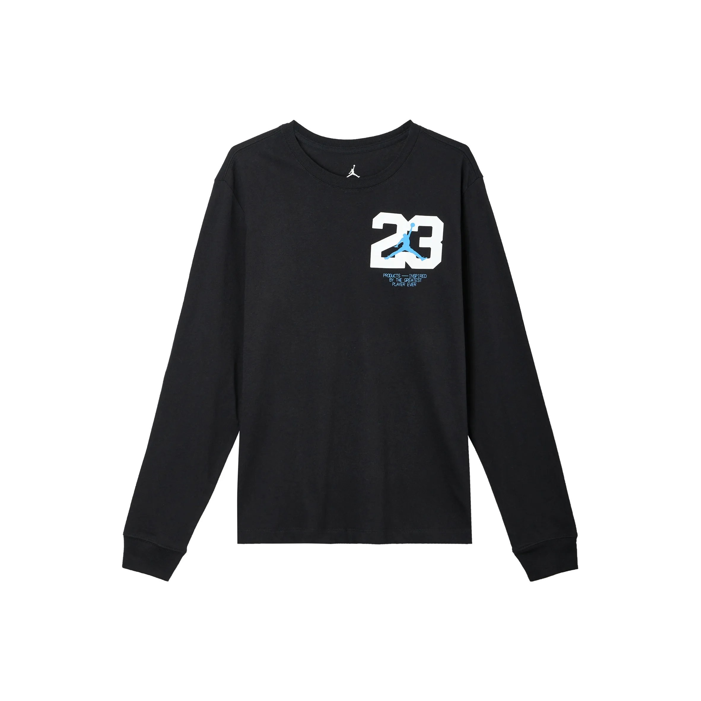 Джордан Dri Fit Sport T-Shirt Мужской Черный Легенда Синий