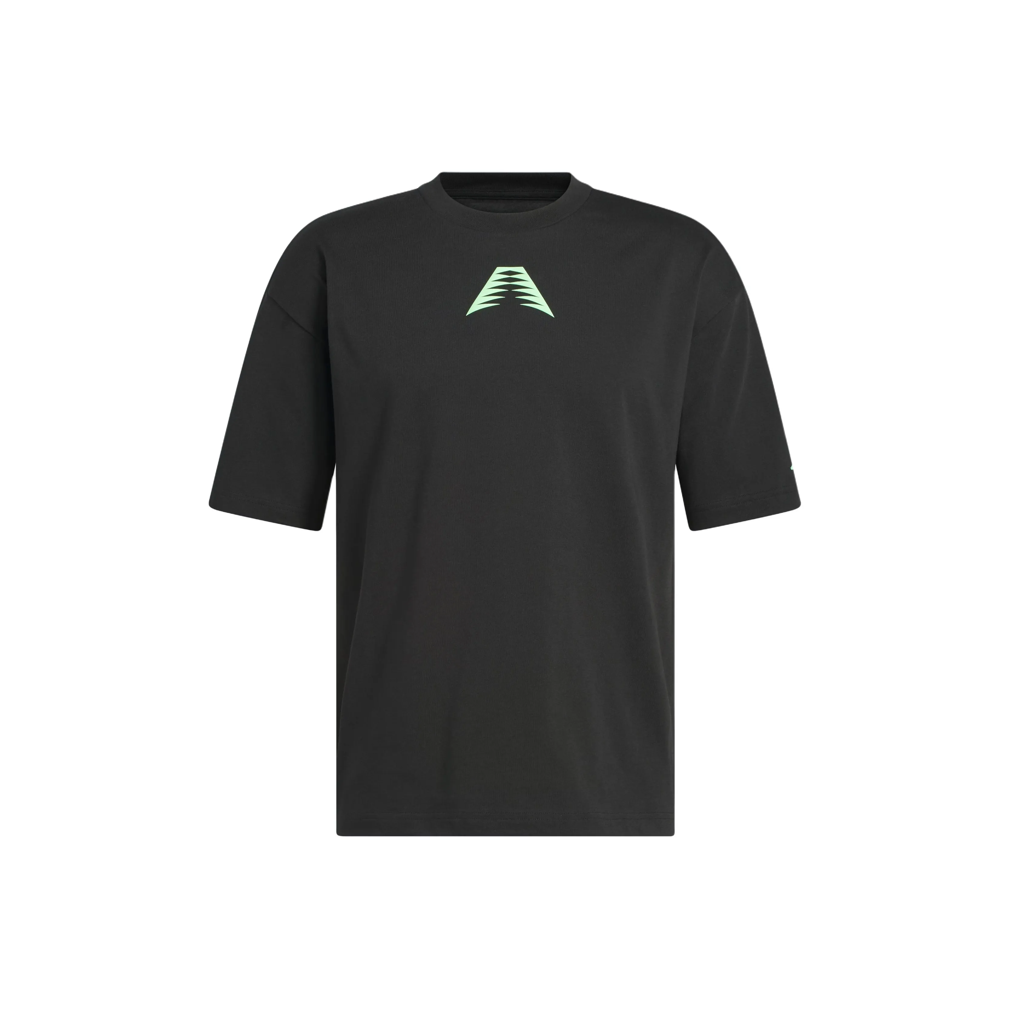 Adidas x ANTHONY EDWARDS BELIEVE THAT T Рубашка Мужская Черная Магическая Зеленая с оттенком Лаймового