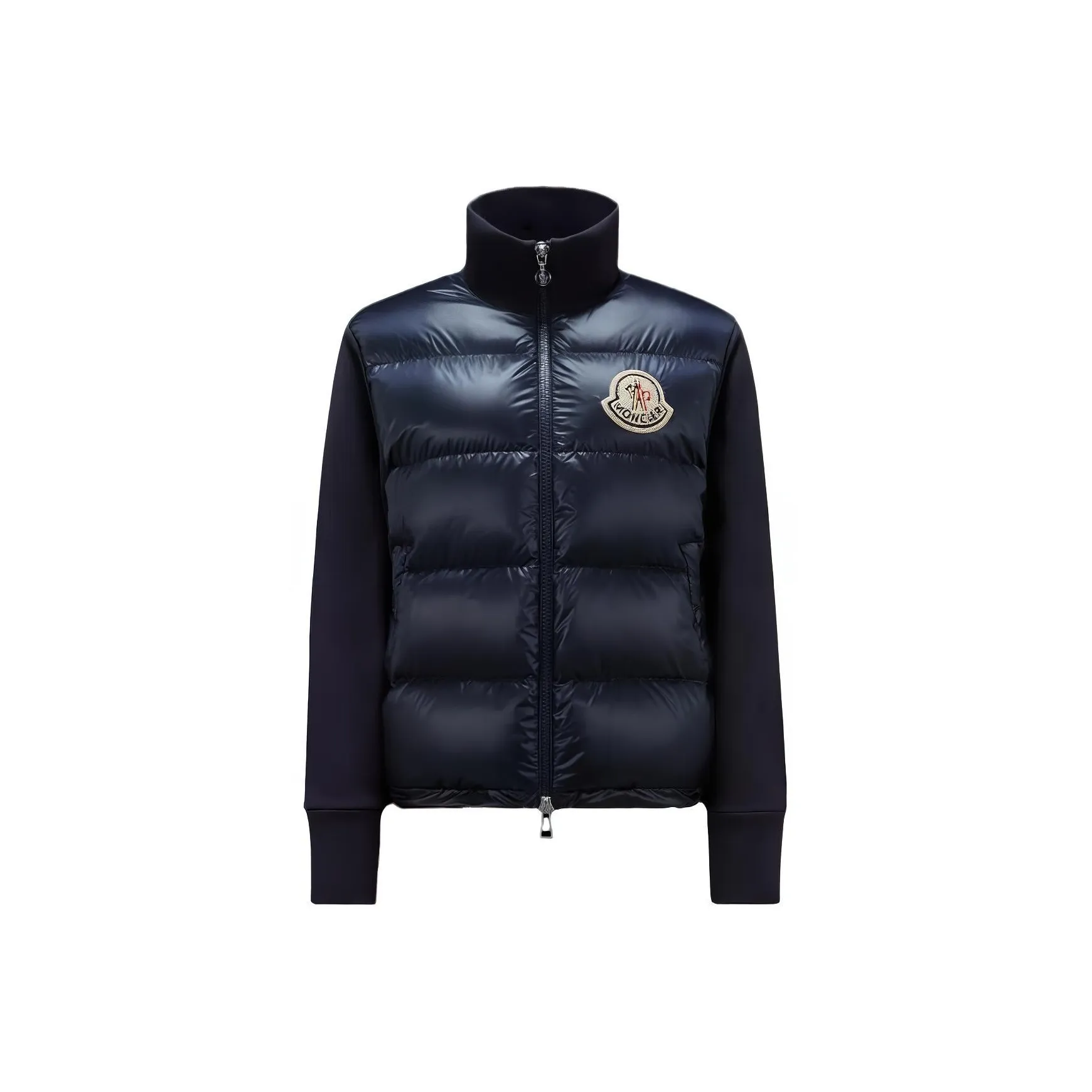 Moncler Padded Corduroy Collection Down Jacket Winter Women's Marine Blue