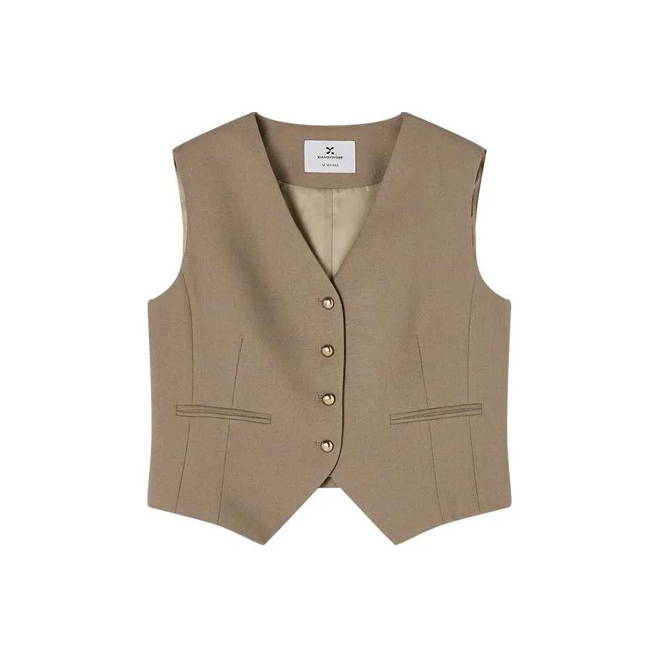 XIANGYING CAMEL Женские жилеты