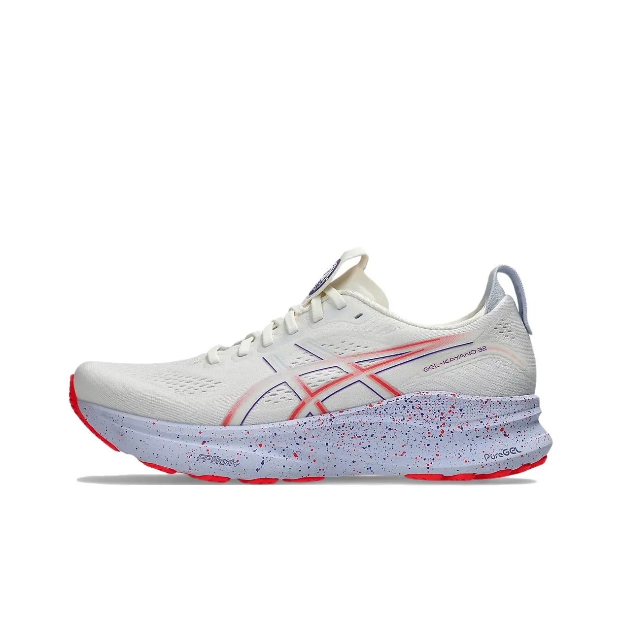 ASICS Gel KAYANO 32 Поддержка IFFBLAST+Технология Сцепление Бег на длинные дистанции Спринт Беговые кроссовки Мужской Белый